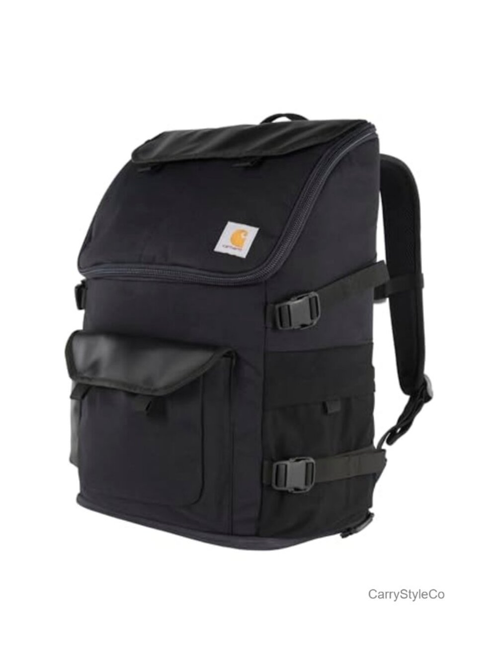 Nylon Workday Backpack 35L Laptop Bag Water Resistant